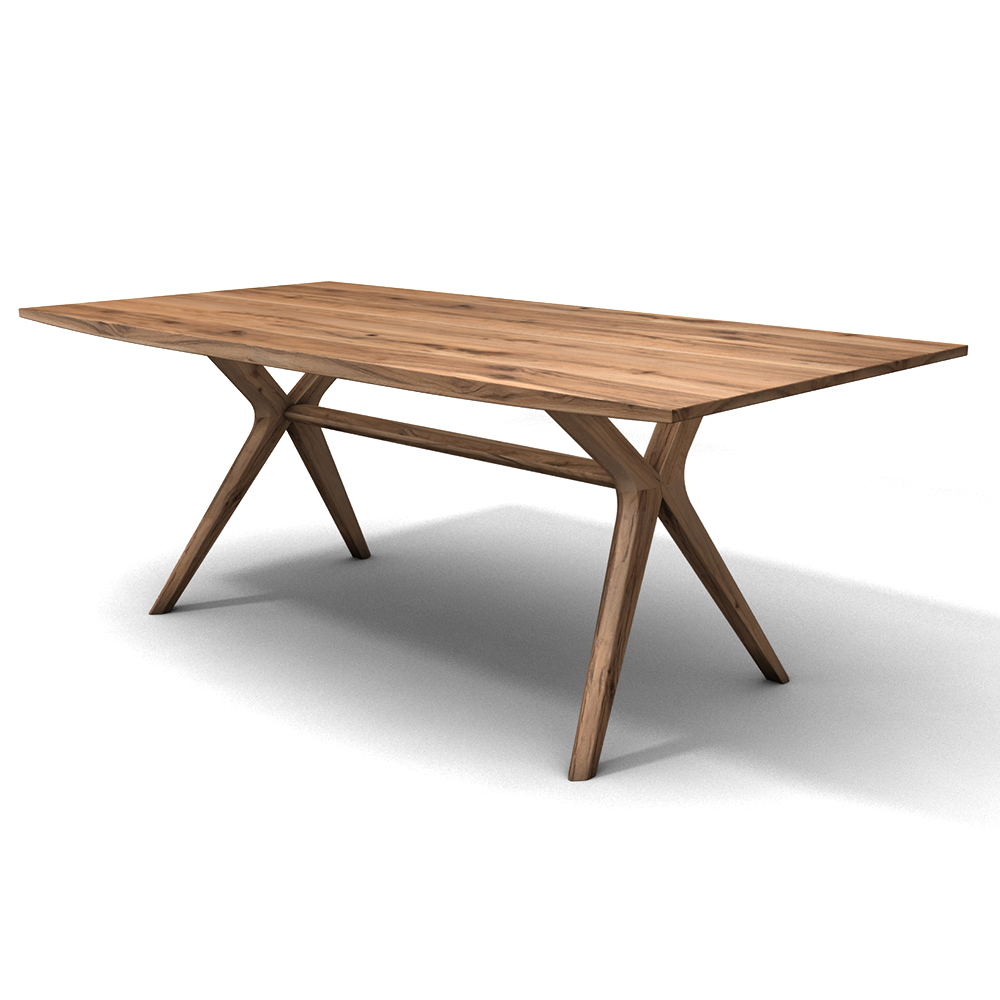 Anrei Listo 4-Fußtisch Holz soft
