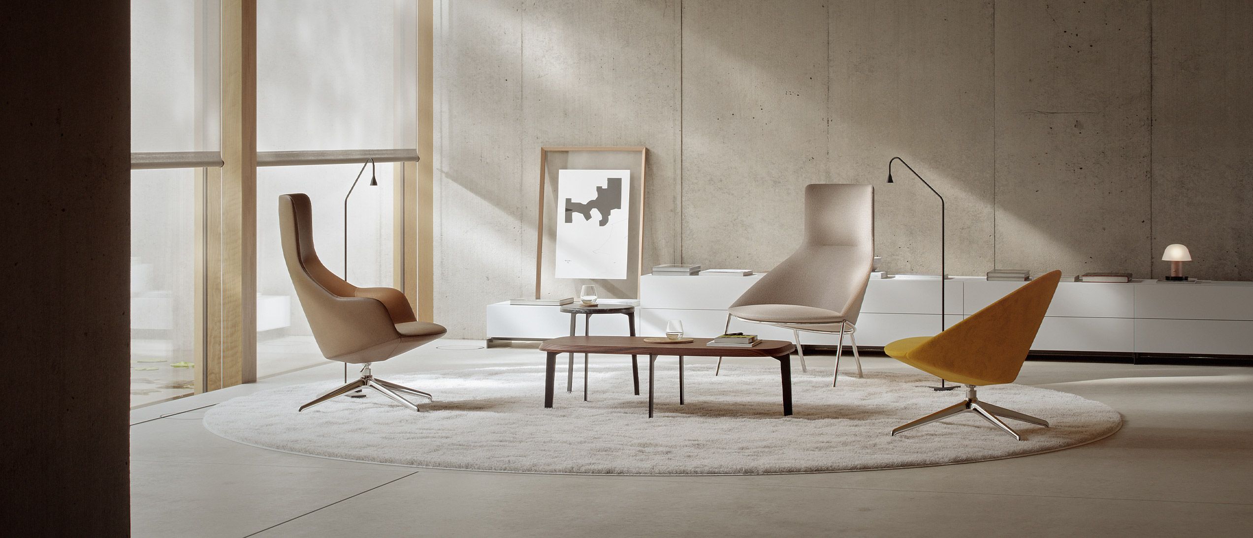 Bensen Circa Swivel Chair