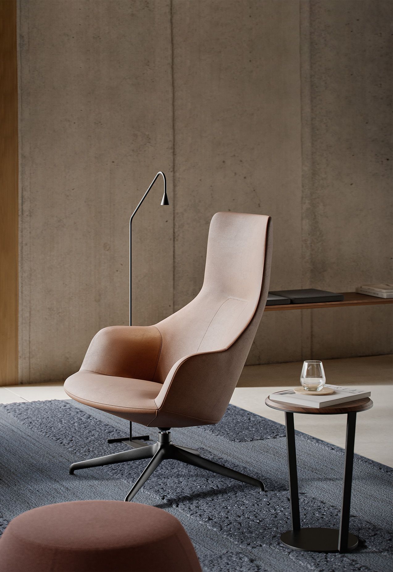 Bensen Circa Swivel Chair – Bild 6