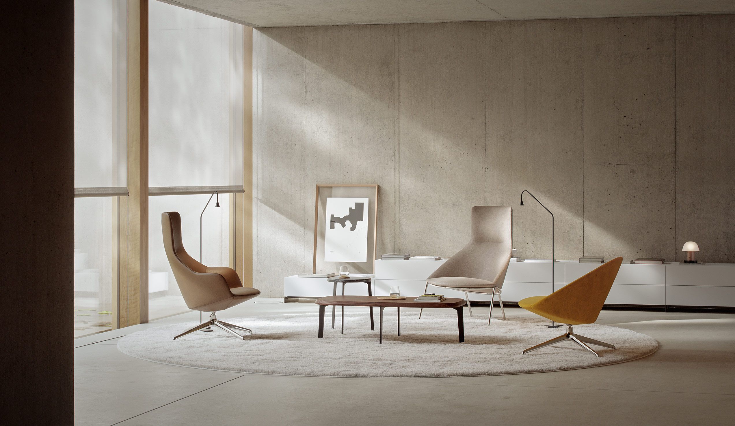 Bensen Circa Swivel Chair – Bild 7