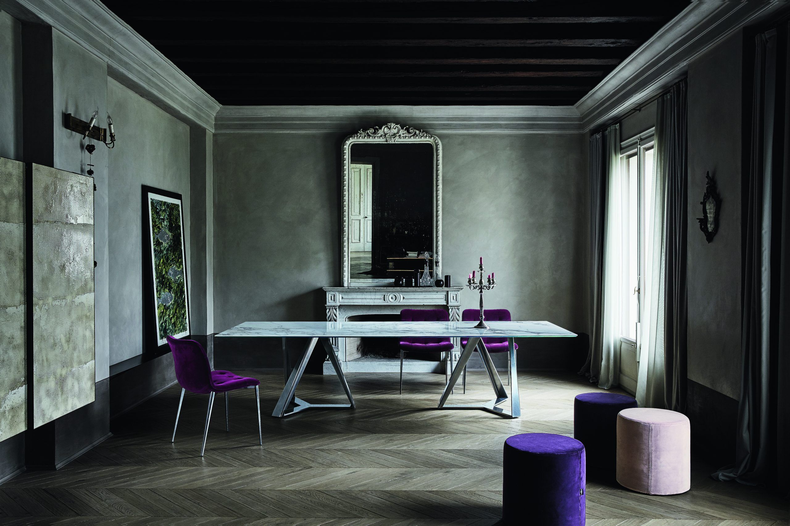 Bontempi Casa Les grandes tables pour laisser place aux idées et au plaisir de la convivialité