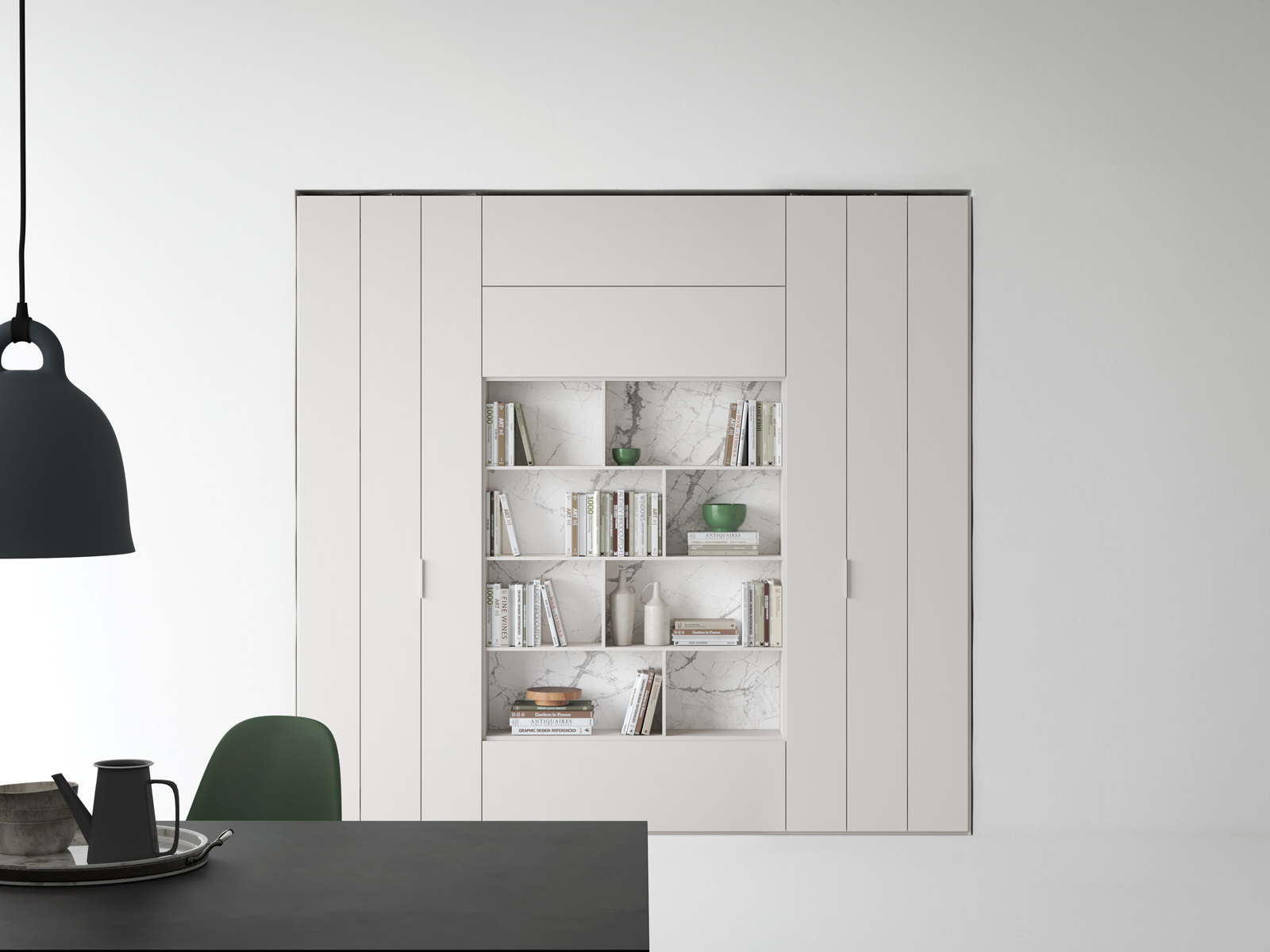 Caccaro Total opening bookcase