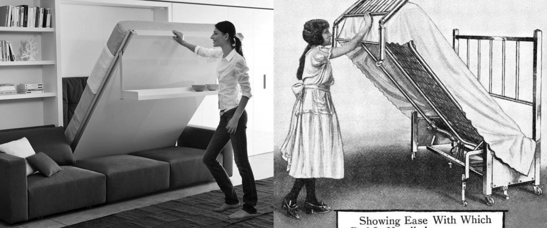Clei Clei e Murphy bed: la storia del letto a scomparsa