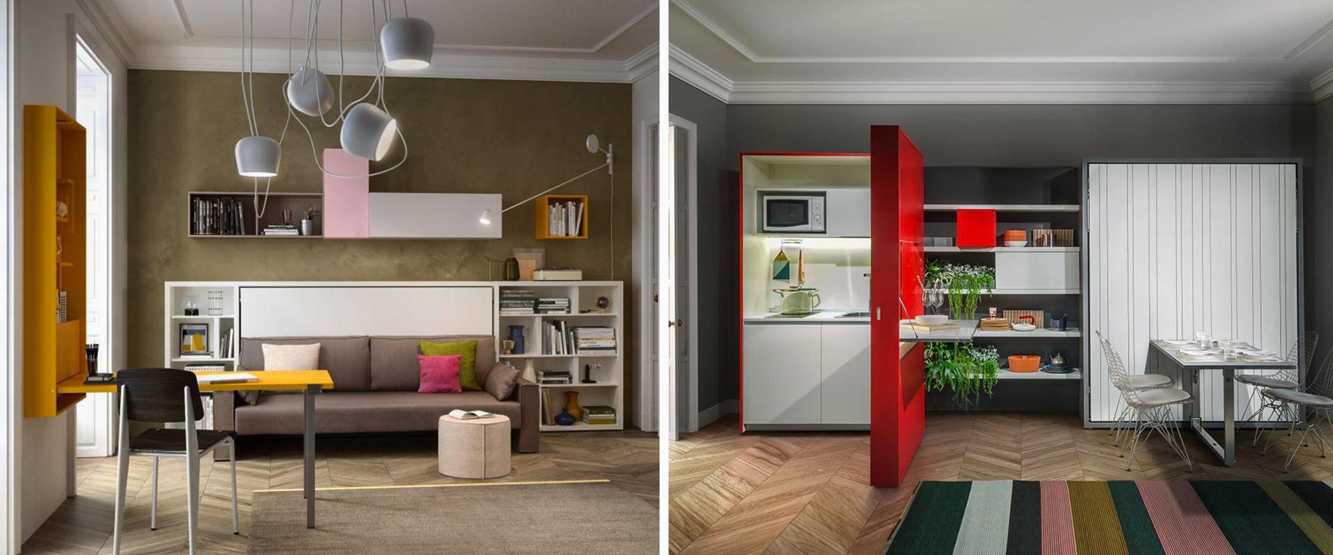 Clei Smart working: how to functionally furnish a 45 sqm one-bedroom apartment