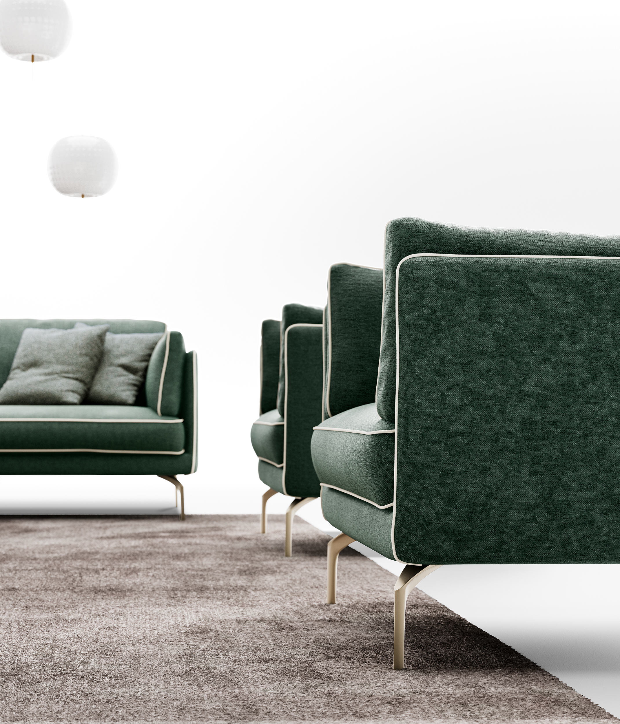 Dallagnese Milton Sofa – Bild 4