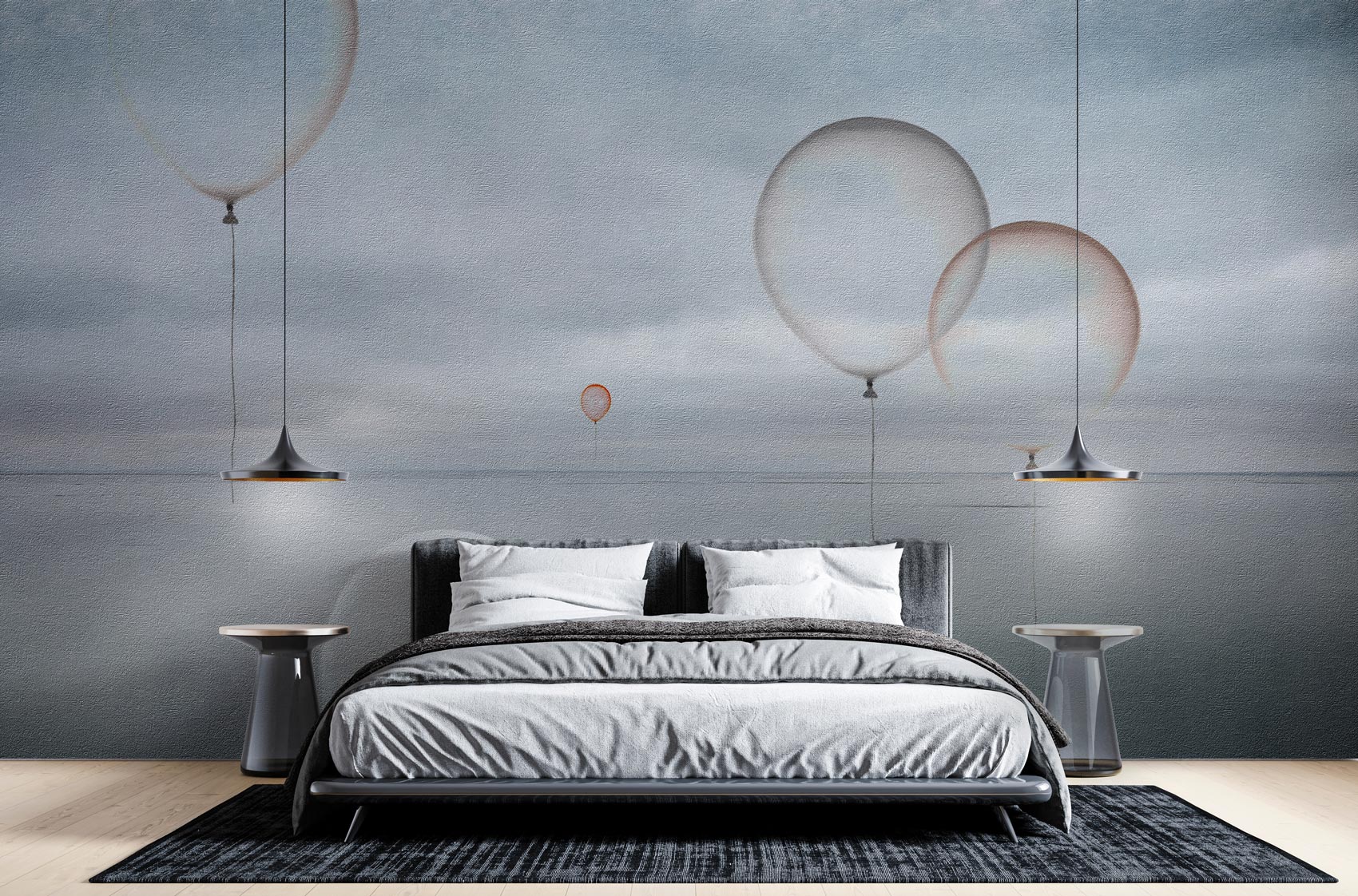 Instabilelab Tapete mit Ballons