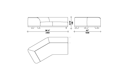 Lema Sofa Aurel – lema:aurel:YT245S, Bild 1