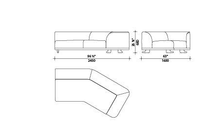Lema Sofa Aurel – lema:aurel:YT245D, Bild 1