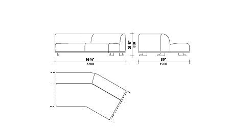 Lema Sofa Aurel – lema:aurel:YU244D, Bild 1