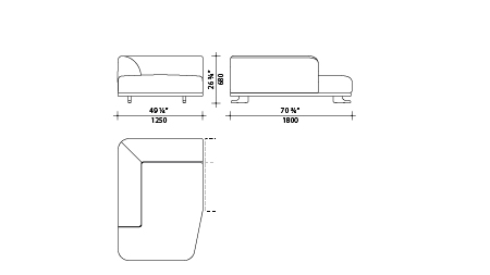 Lema Sofa Aurel – lema:aurel:YR216S, Bild 1