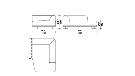Lema Sofa Aurel – lema:aurel:YR216D, Bild 1