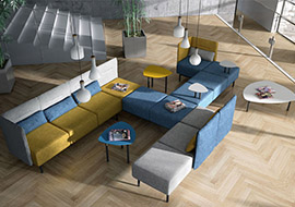 Leyform Around high back lounge sofa – Bild 5