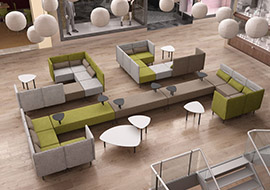 Leyform Around high back lounge sofa – Bild 8