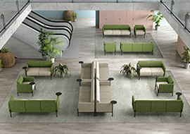 Leyform Around Lab office pod sofa – Bild 8