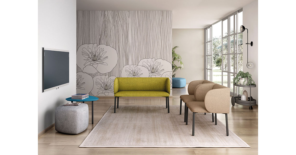 Leyform LIV waiting sofa