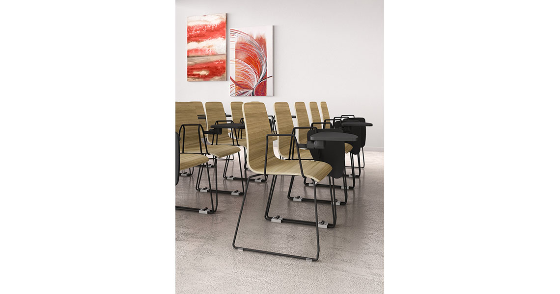 Leyform Zerosedici Wood Sedia 4 Gambe