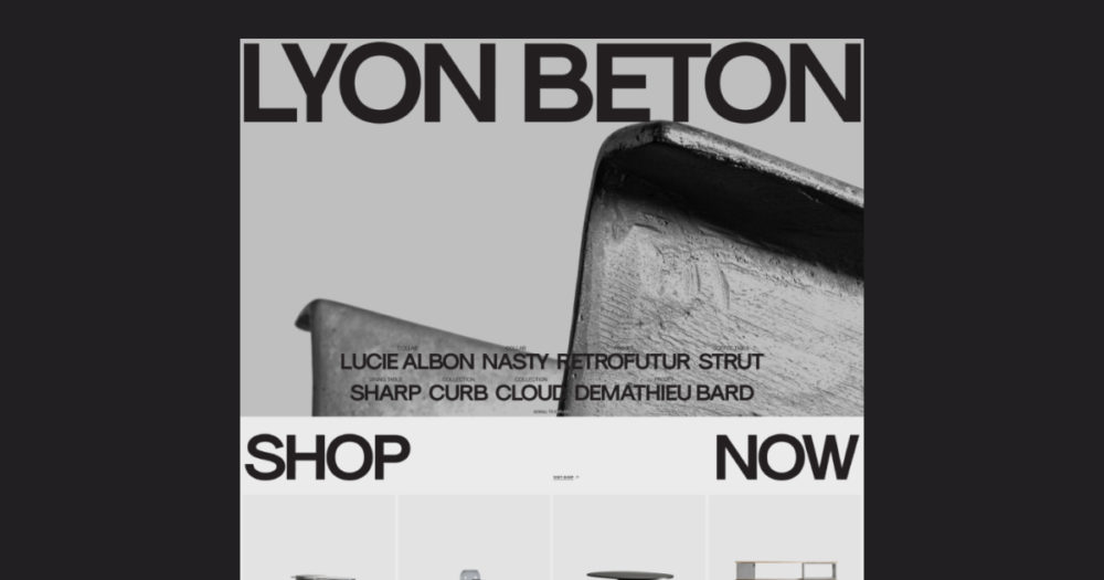 Lyon Béton custom product