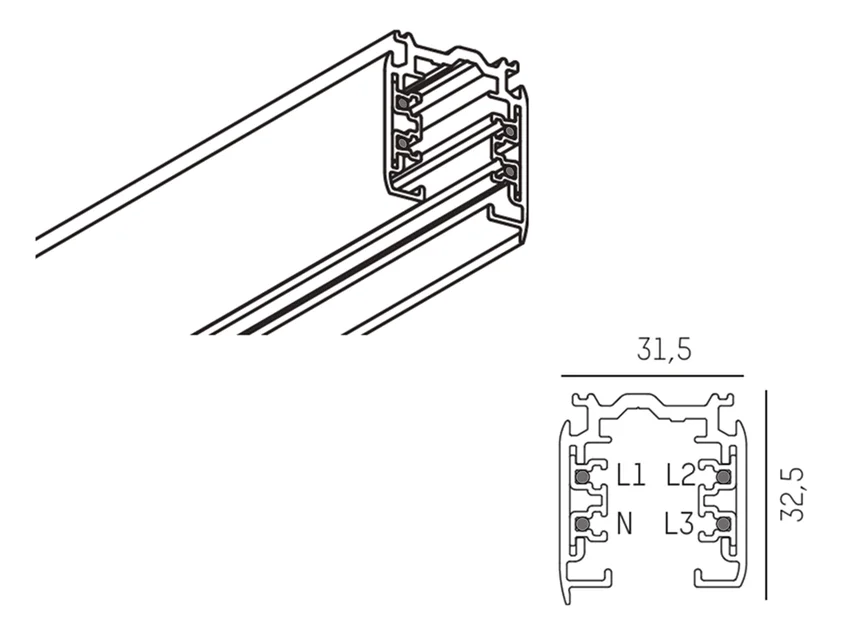 Molto Luce 3 Phase Track SD – Bild 3