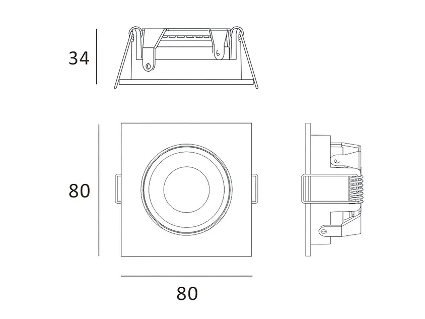 Molto Luce Agon Flat Square – Bild 2