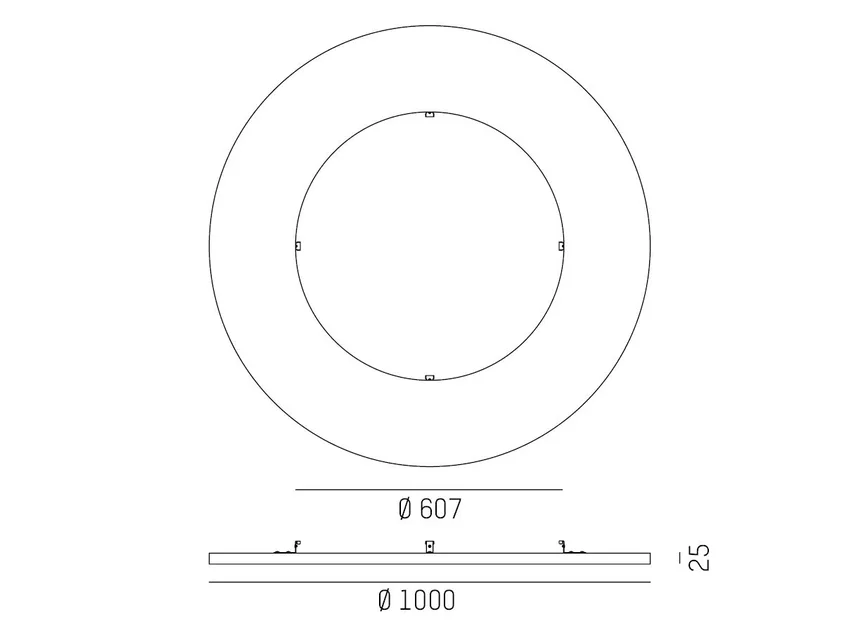 Molto Luce Board Round Bido – Bild 2