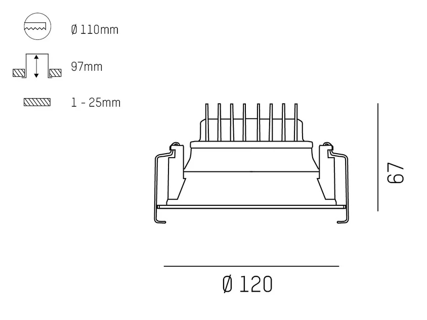 Molto Luce Cozy Downlight R – Bild 2