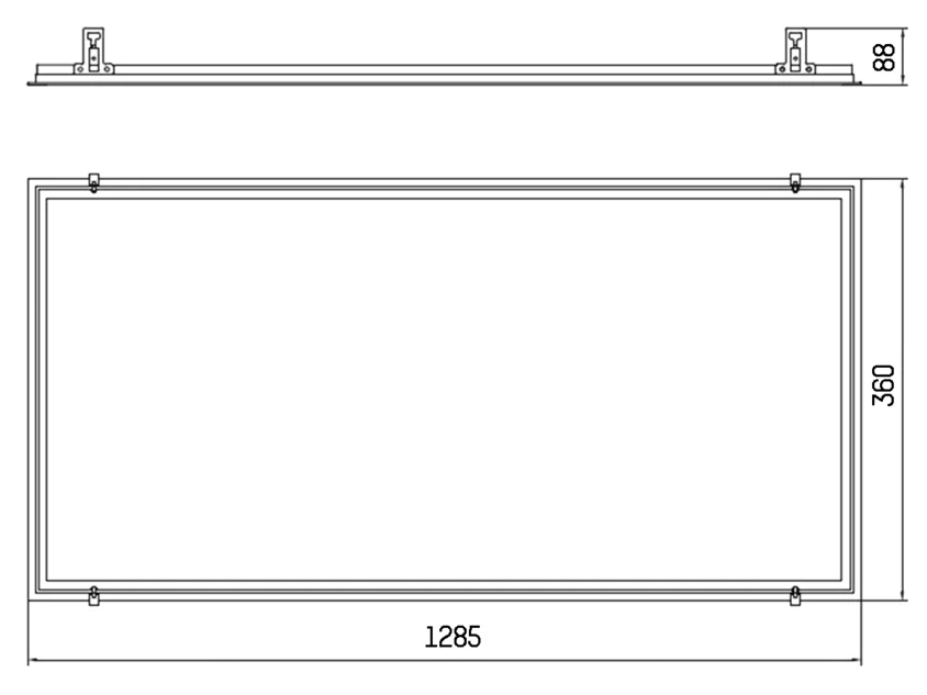 Molto Luce Fit Long Einbaurahmen – Bild 2