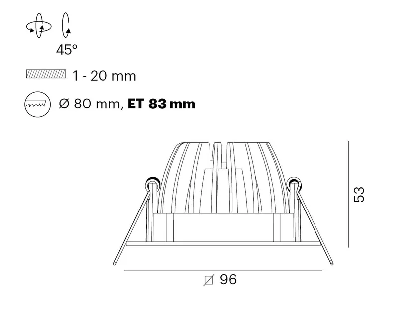 Molto Luce Kalio Square R – Bild 2