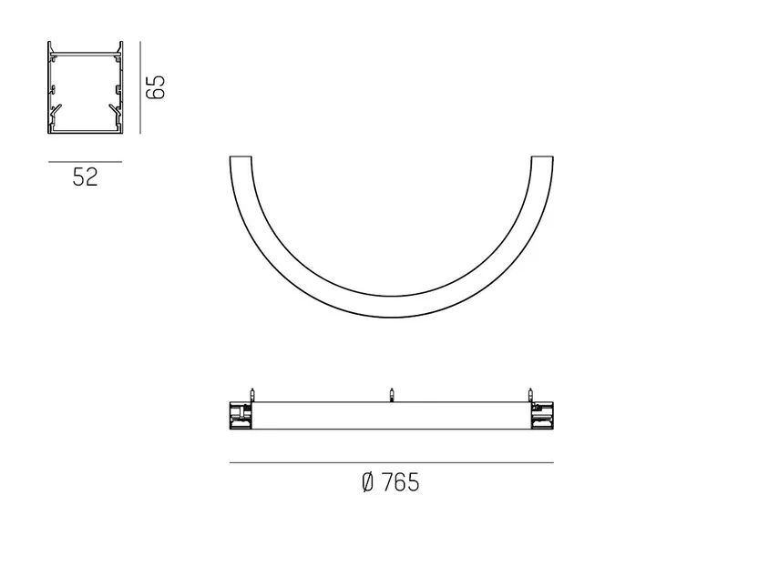 Molto Luce Log 50 Ring 180° PDI – Bild 2