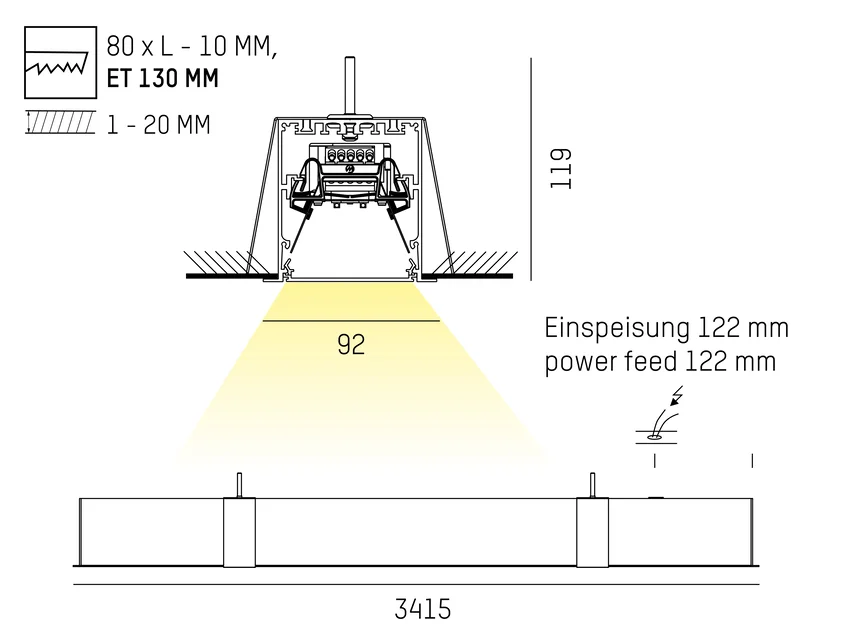 Molto Luce Log in 2.1 IP54 R – Bild 2