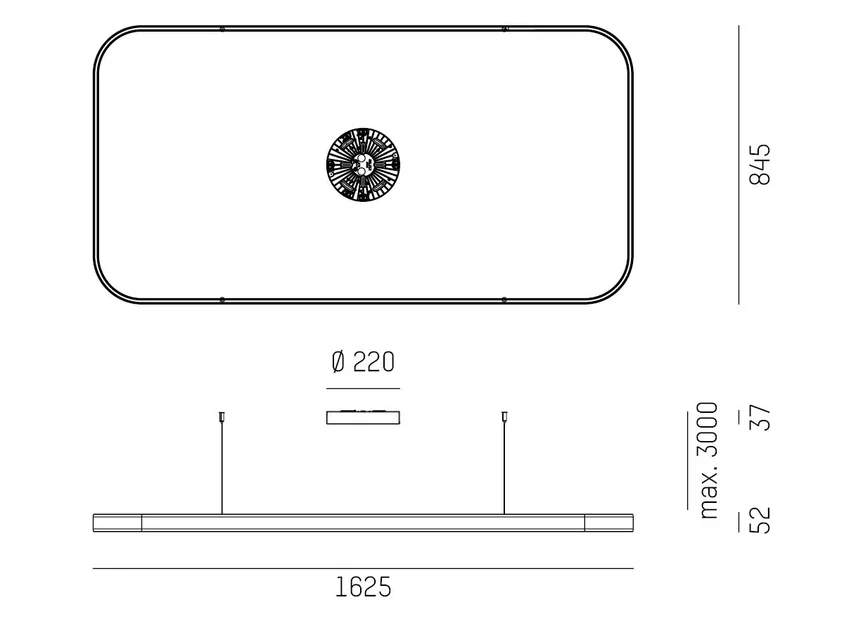 Molto Luce Lon Rectangle 1500 PD – Bild 2