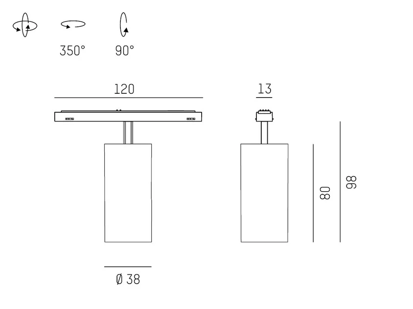 Molto Luce Magnetics Spot L – Bild 2