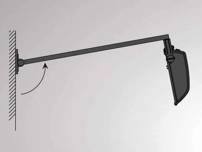 Molto Luce Micro Rodio W D Befestigung