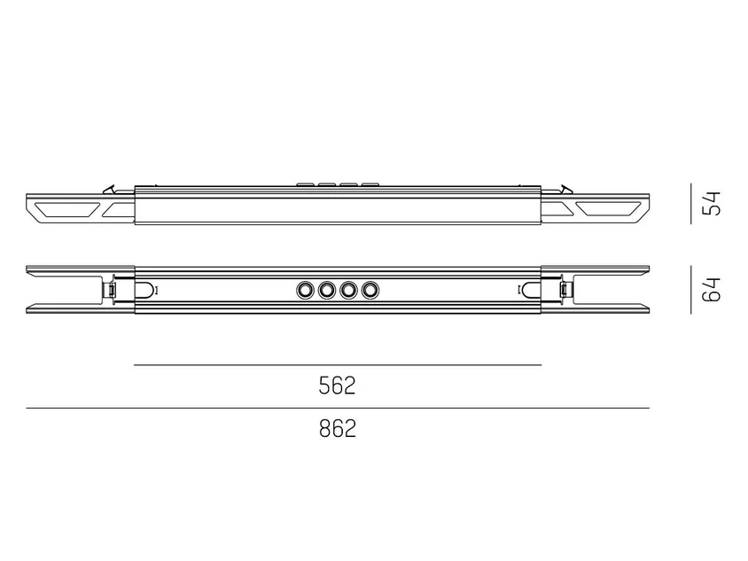 Molto Luce Trail System Accessory Centerfeed IN-OUT – Bild 6