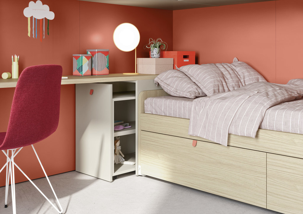 Nidi Stauraum hinter dem Bett – Bild 2