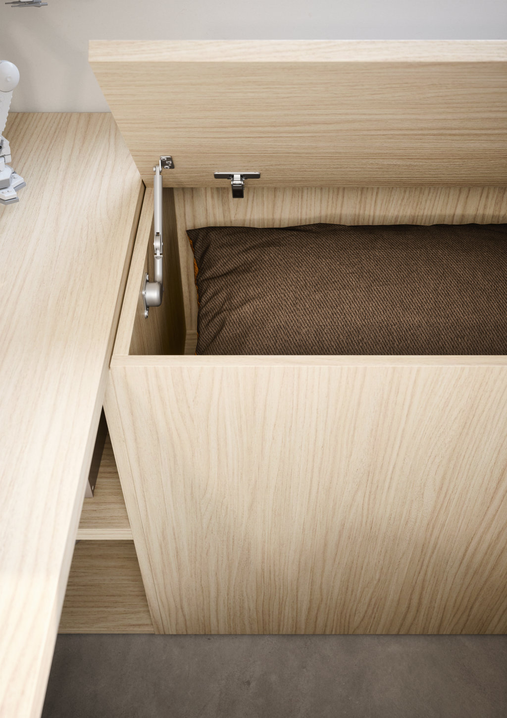 Nidi Stauraum hinter dem Bett – Bild 5