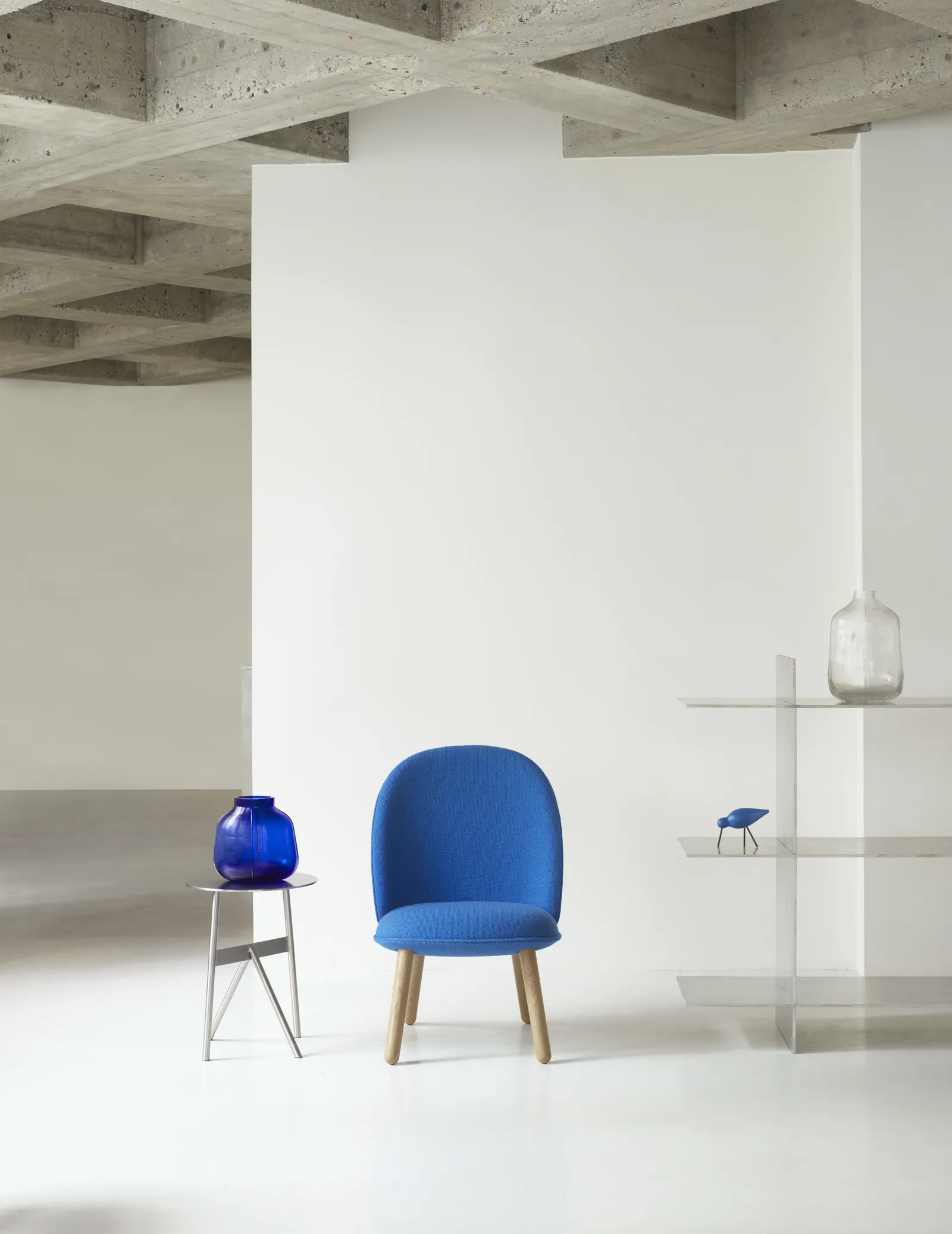 Normann Copenhagen Ace Lounge-Sessel schwarze Eiche Remix