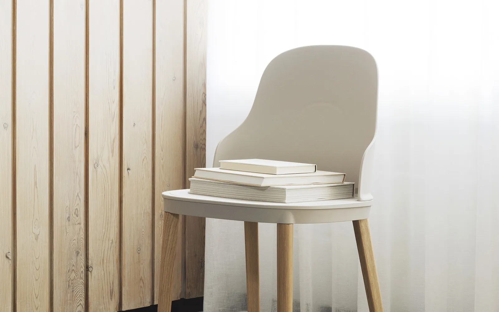 Normann Copenhagen Allez stuhl, park grün/eiche – Bild 6