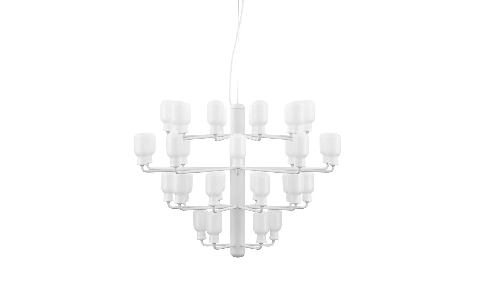 Normann Copenhagen Amp Kronleuchter groß EU weiß/weiß