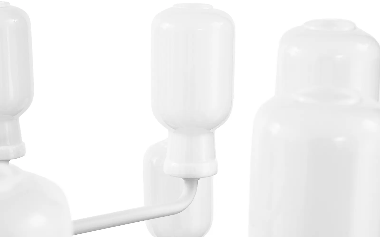 Normann Copenhagen Amp Kronleuchter groß EU weiß/weiß – Bild 3