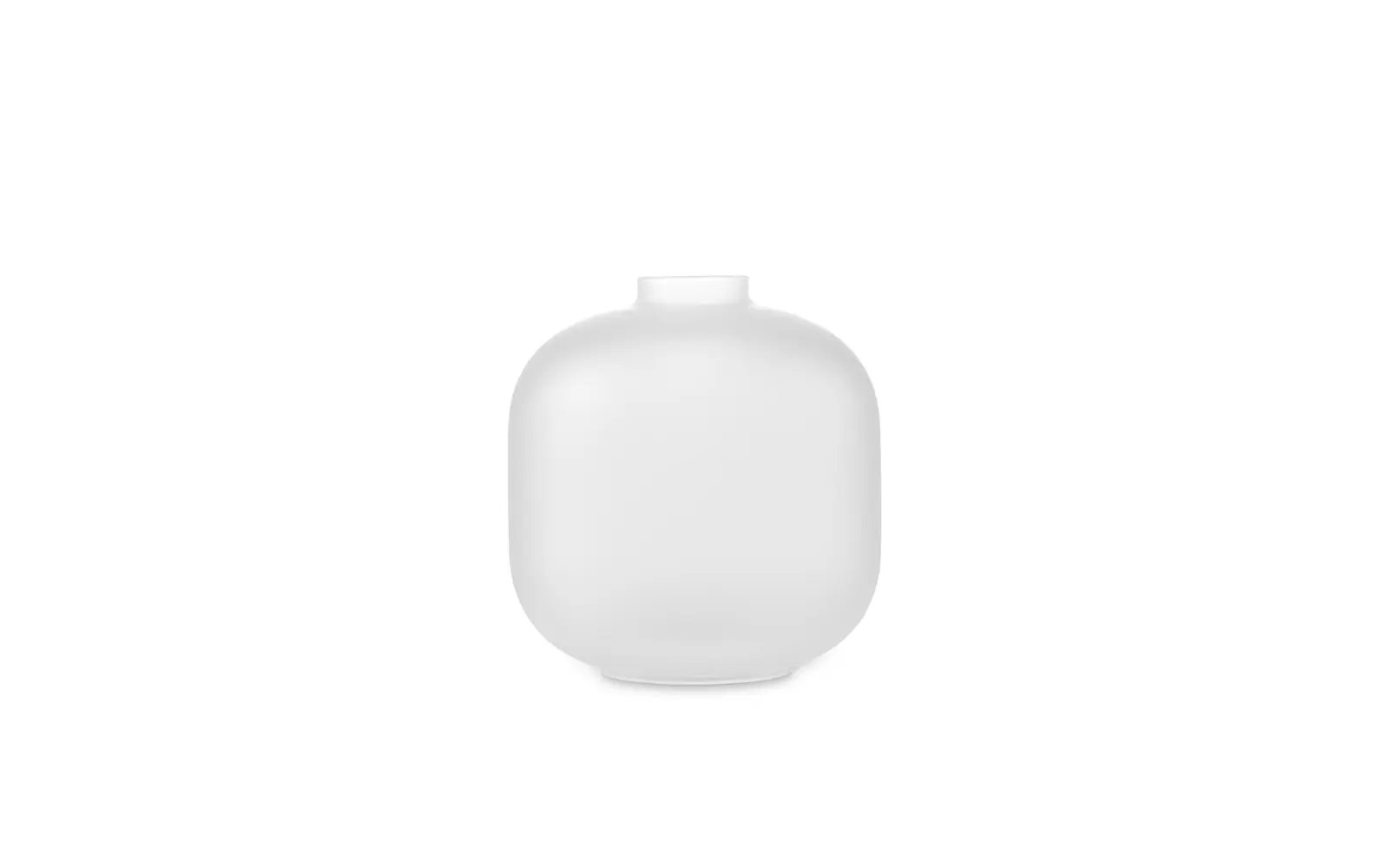 Normann Copenhagen Amp Lampe Ersatzglas, Klein matt/weiß