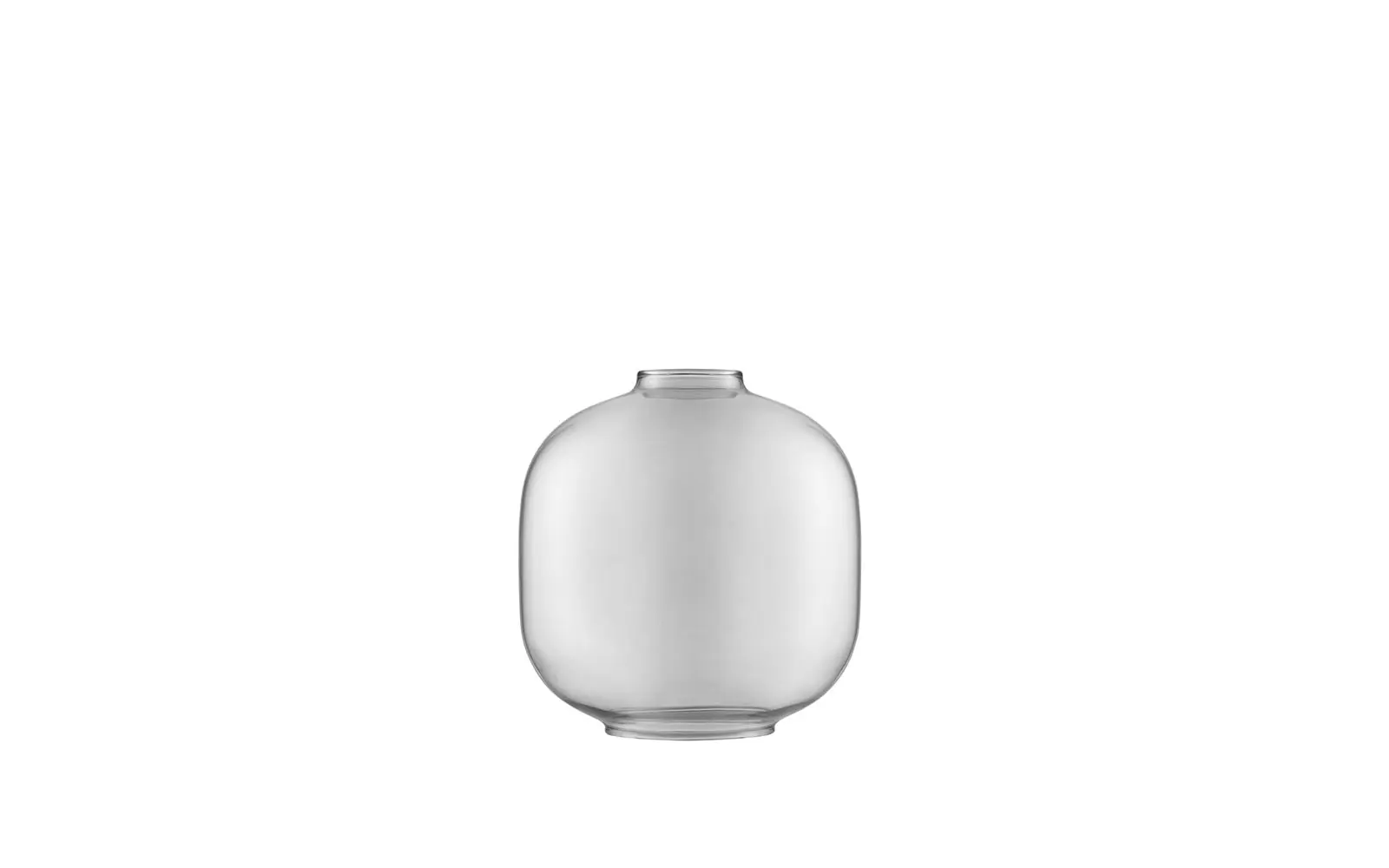Normann Copenhagen Amp Lampe Ersatzglas, Klein rauchschwarz