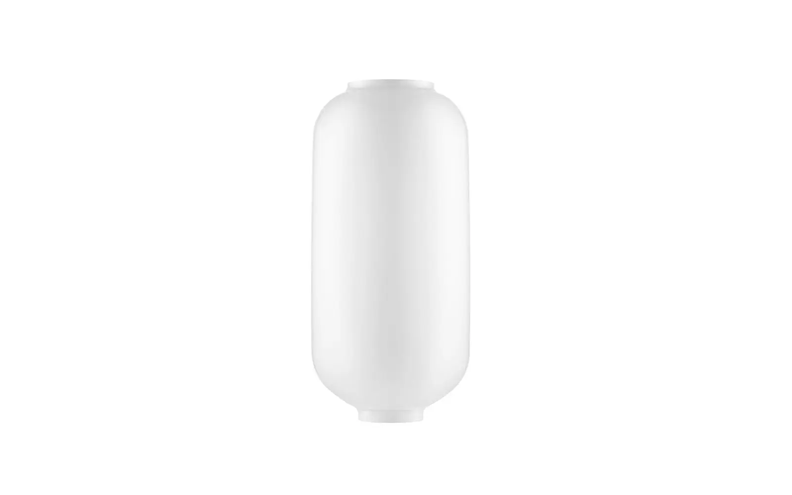 Normann Copenhagen Amp lampe erstatningsglas, large hvid/hivd