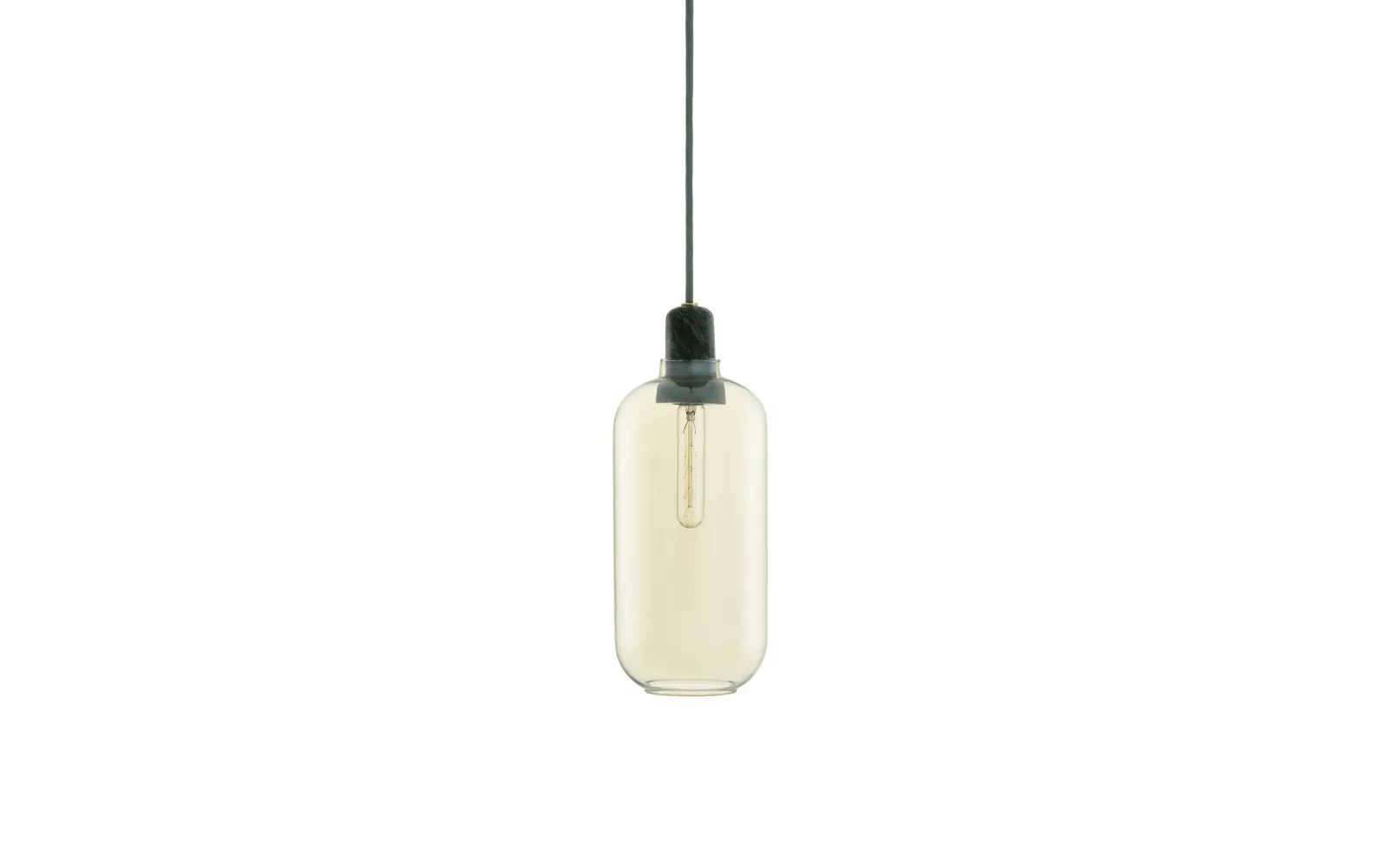 Normann Copenhagen Amp Lampe groß EU gold/grün