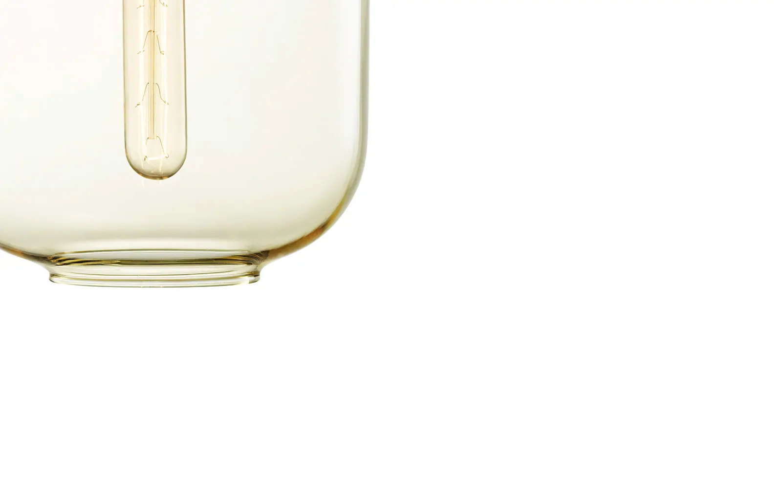Normann Copenhagen Amp Lampe klein EU gold/grün – Bild 4