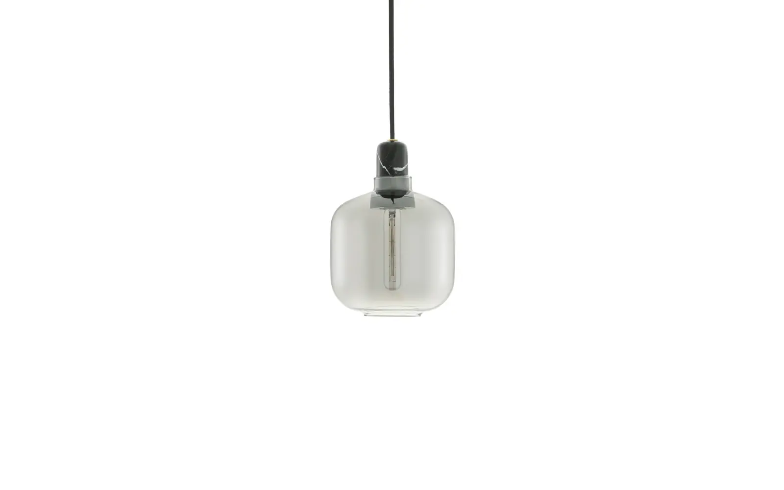 Normann Copenhagen Amp Lampe klein EU rauchschwarz