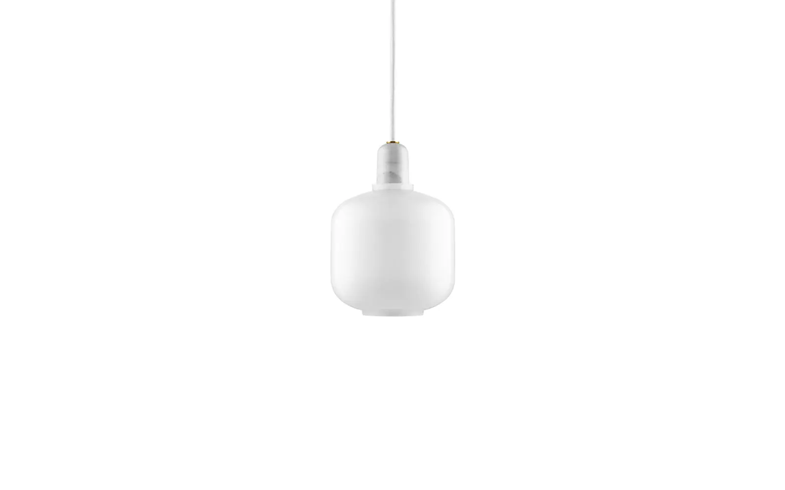 Normann Copenhagen Amp Lampe klein EU weiß/weiß