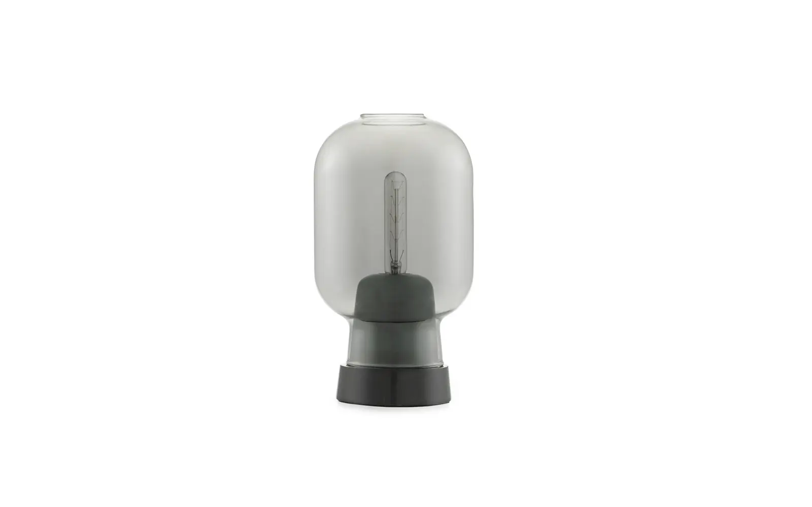 Normann Copenhagen Amp Tischlampe EU rauchschwarz