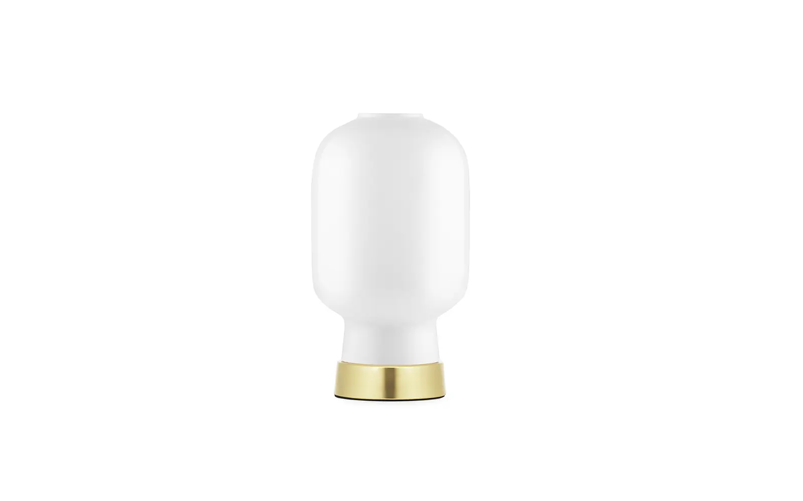Normann Copenhagen Amp Tischlampe EU weiß/Messing