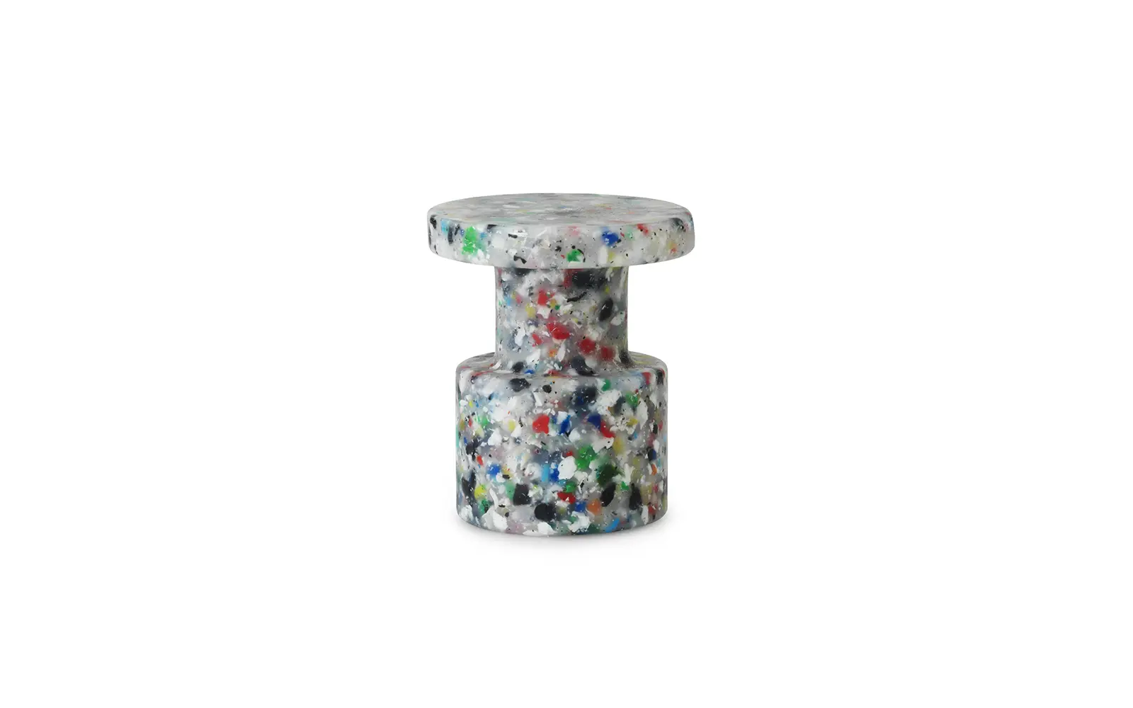 Normann Copenhagen Bit Hocker Miniature Weiß Multi