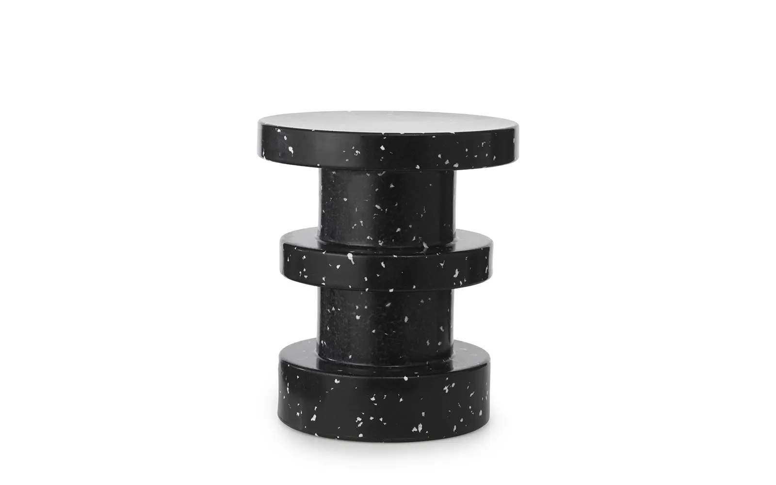 Normann Copenhagen Bit Hocker Stack Schwarz